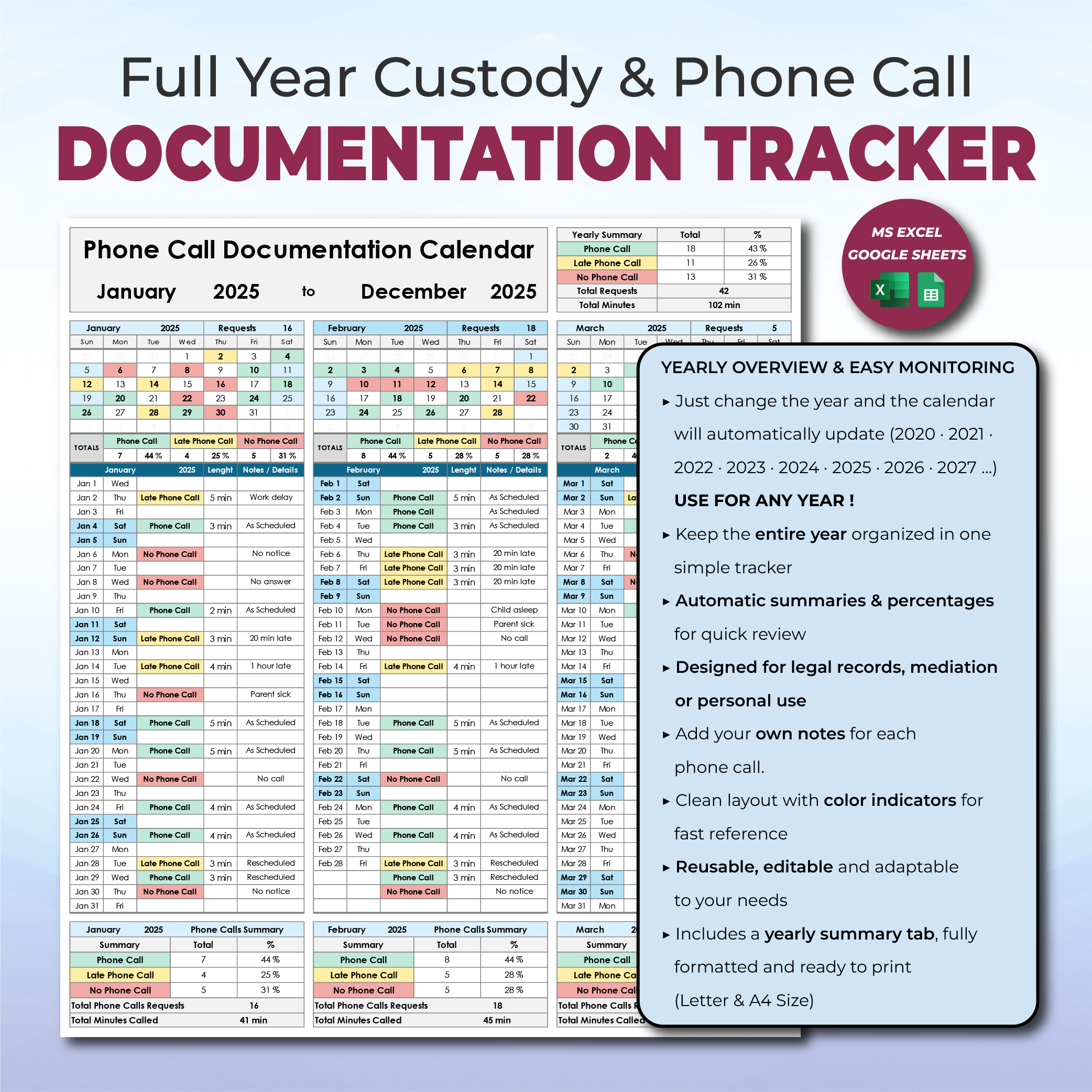 lv008 custody phone call calendar 01